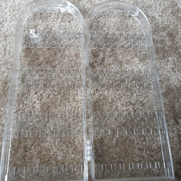 Set of 2 foldable earring storage racks - Picture 3 of 9